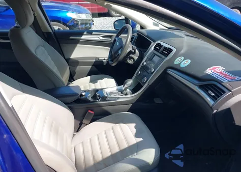 2014 Ford Fusion S из США, поврежденный, VIN 3FA6P0G77ER385188